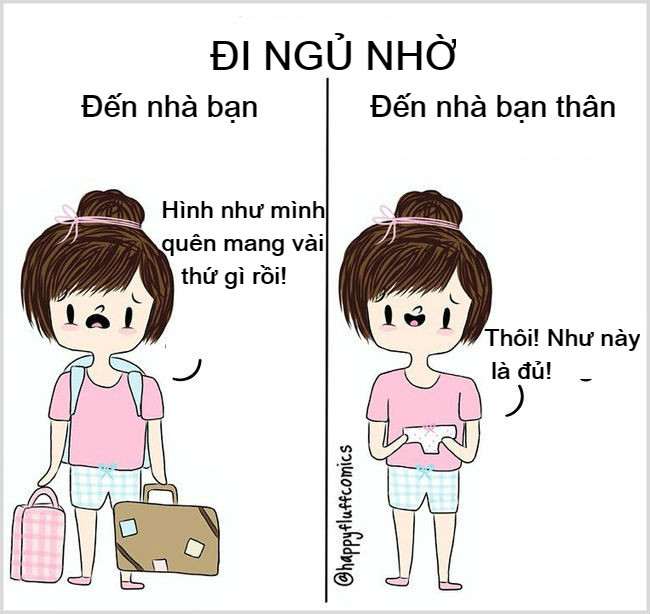 Những tình huống hài hước chỉ con gái mới hiểu